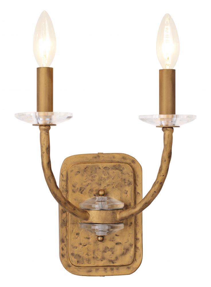 ATELLA - 2 LIGHT WALL SCONCE