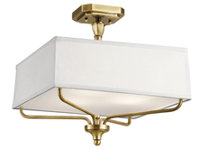 Kichler 43309NBR - Semi Flush 3Lt