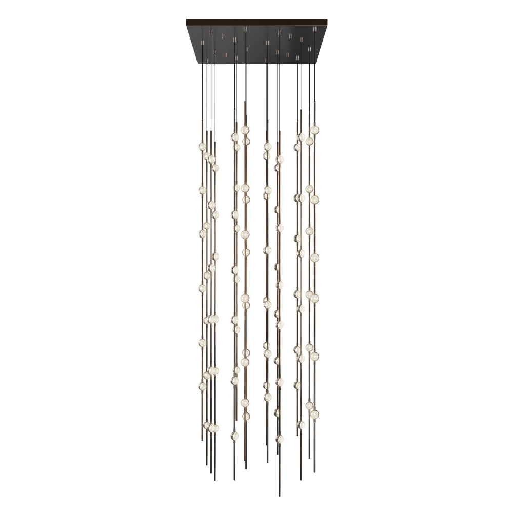 Andromeda 24" Square LED Pendant (2200K)