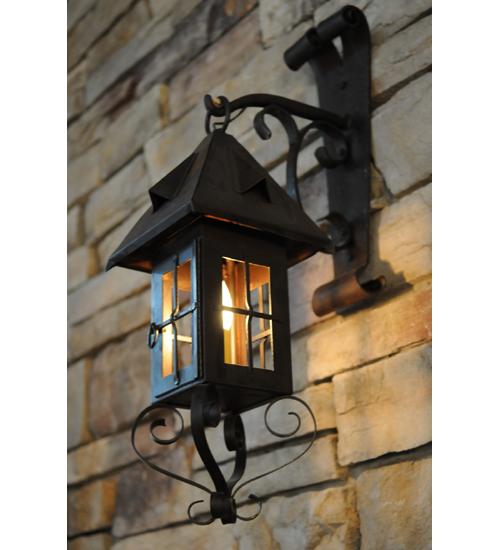 18" High Restored Kasteel Wall Sconce