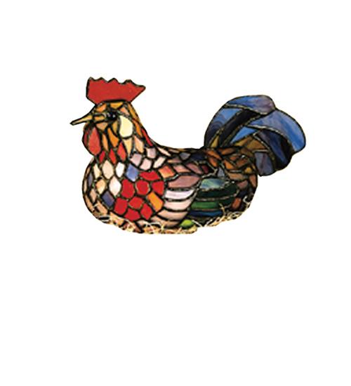 6.5"H Rooster Accent Lamp
