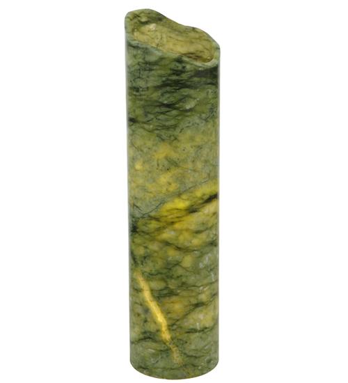 4"W Cylindre Green Jadestone Shade