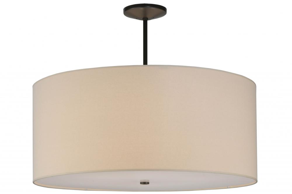 36"W Cilindro Textrene Pendant