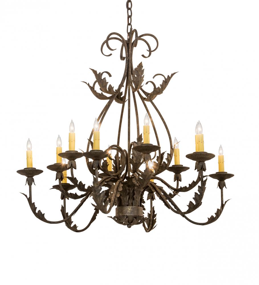 36" Wide French Elegance Chandelier