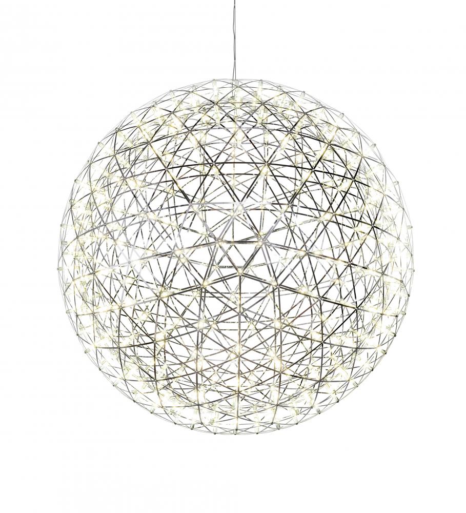 35" Wide Geosphere Pendant