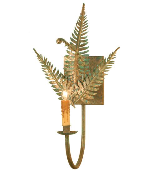 11.5"W Fern Wall Sconce