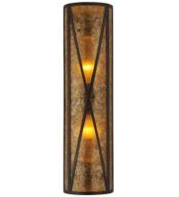 Meyda Green 106559 - 8" Wide Saltire Craftsman Wall Sconce