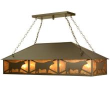 Meyda Green 106870 - 50"L Steer Oblong Pendant