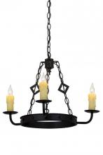 Meyda Green 115232 - 24"W Elvita 3 LT Chandelier