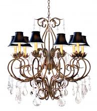 Meyda Green 115585 - 42" Wide Felicia 10 Light Chandelier