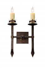 Meyda Green 115642 - 15" Wide Castilla 2 Light Wall Sconce