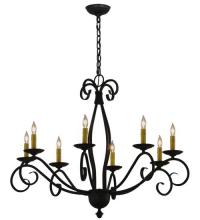 Meyda Green 115923 - 36"W Sienna 8 LT Chandelier