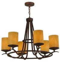 Meyda Green 116258 - 36" Wide Octavia 6 LT Chandelier