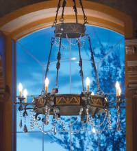 Meyda Green 117514 - 48" Wide Filomena 8 Light Chandelier