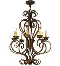 Meyda Green 117683 - 28"W Fernando 8 LT Chandelier