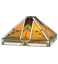 Meyda Green 133245 - 14" Square Abilene Shade