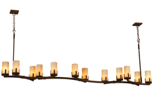 Meyda Green 136838 - 96" Long Cero 12 Light Oblong Chandelier