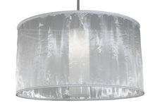 Meyda Green 137309 - 36" Wide Cilindro Sheer Pendant