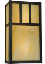 Meyda Green 137475 - 6.5"W Hyde Park Double Bar Mission Wall Sconce