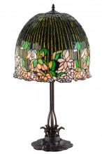 Meyda Green 138581 - 32"H Tiffany Flowering Lotus Table Lamp