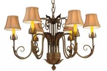 Meyda Green 139594 - 29.5"W Lindsay 6 LT Chandelier