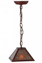 Meyda Green 144760 - 8"Square Mission Mini Pendant