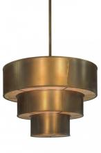 Meyda Green 148672 - 84"W Jayne 3 Tier Pendant