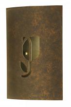 Meyda Green 148710 - 8" Wide Country Inn Wall Sconce