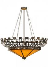 Meyda Green 149112 - 55"W Davis Street Inverted Pendant