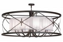 Meyda Green 156297 - 60"W Penelope 8 LT Pendant