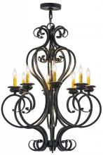 Meyda Green 156713 - 28"W Fernando 8 LT Chandelier