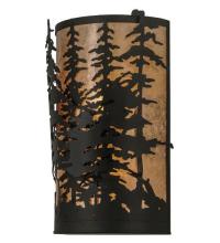 Meyda Green 17289 - 12" Wide Tall Pines Wall Sconce