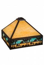 Meyda Green 17323 - 15.5"Sq Camel Mission Shade