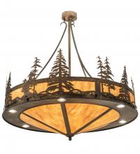 Meyda Green 204728 - 40" Wide Tall Pines Inverted Pendant