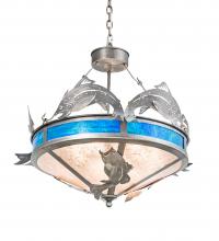 Meyda Green 212869 - 27" Wide Catch of the Day Inverted Pendant