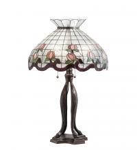 Meyda Green 228799 - 32" High Roseborder Table Lamp