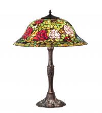 Meyda Green 232799 - 26" High Tiffany Rosebush Table Lamp