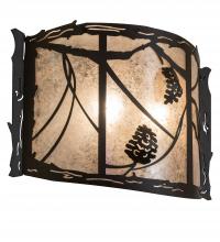 Meyda Green 238004 - 20" Wide Whispering Pines Wall Sconce