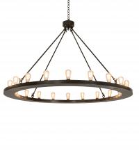 Meyda Green 241212 - 60" Wide Loxley 20 Light Chandelier