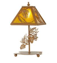 Meyda Green 30158 - 15"H Whispering Pines Accent Lamp