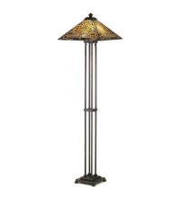 Meyda Green 48023 - 63"H Knotwork Mission Floor Lamp