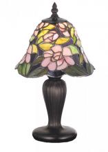 Meyda Green 70250 - 13"H Begonia Mini Lamp
