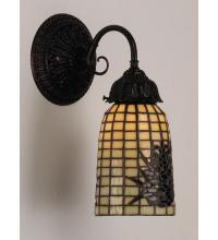 Meyda Green 74047 - 5" Wide Pine Barons Wall Sconce