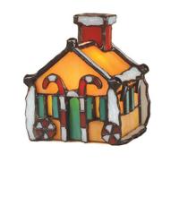 Meyda Green 82175 - 4.5" High Gingerbread House Accent Lamp
