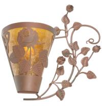 Meyda Green 99452 - 20.5"W Roses & Leaves Wall Sconce