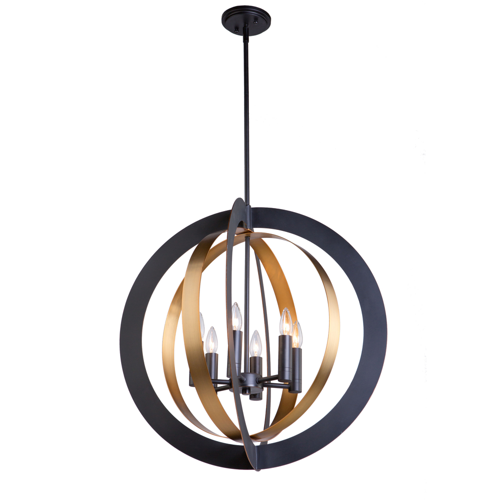 Capri 6-Light Chandelier