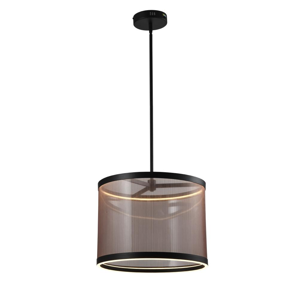 Cora Integrated LED Pendant, Bronze