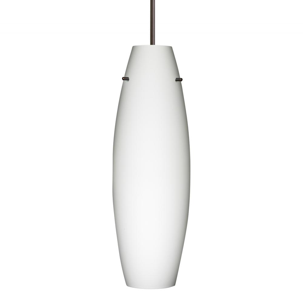 Besa Pendant Suzi 18 Bronze Opal Matte 1x150W Medium Base A21