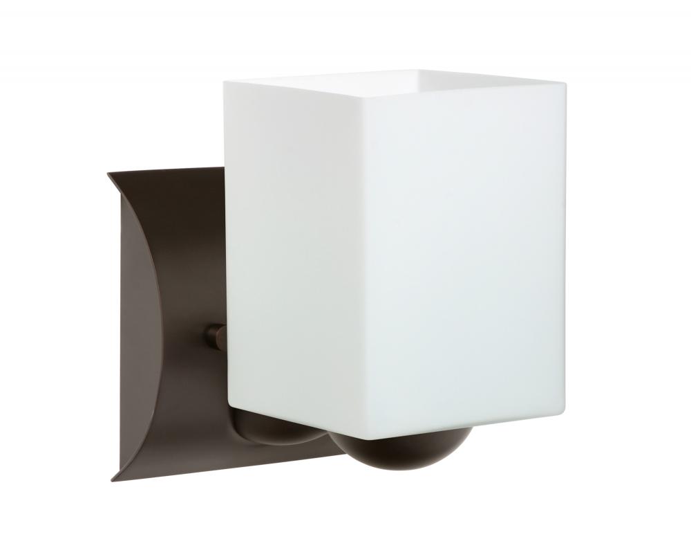 Besa Wall Rise Bronze Opal Matte 1x9W LED