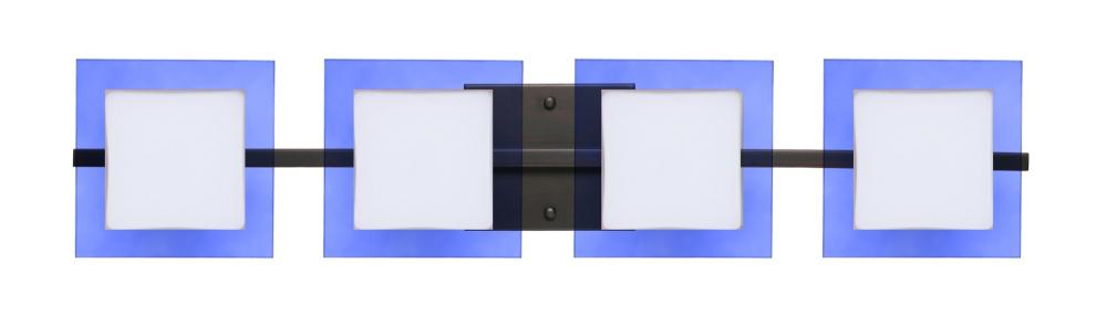 Besa Wall Alex Bronze Opal/Blue 4x50W G9